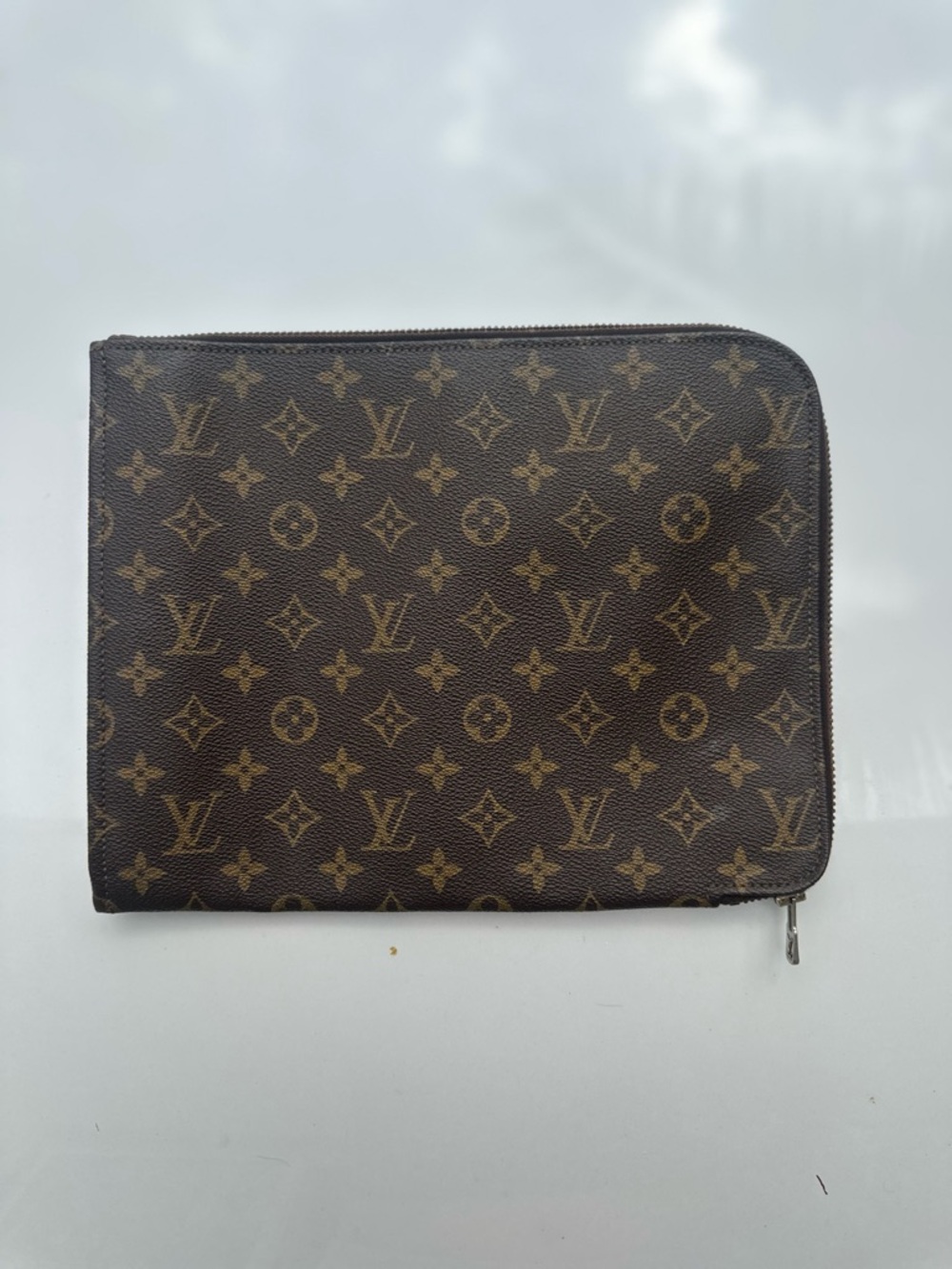 Louis Vuitton Monogram Zip Portfolio / Document Holder – Vintage
